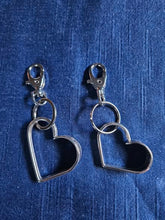 Load image into Gallery viewer, Heart Keychain Made From Silverware
