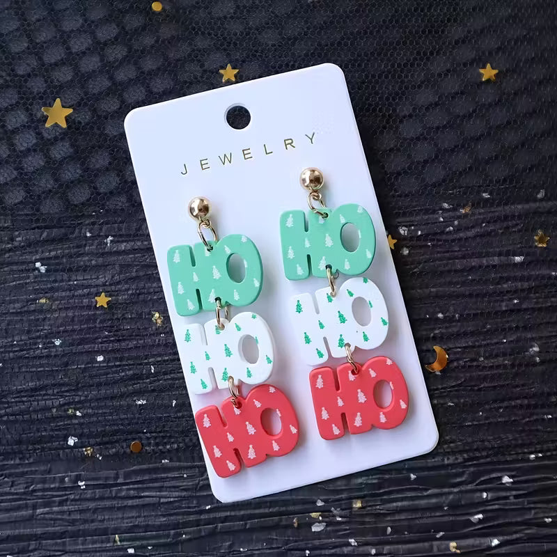 HO HO HO Earrings
