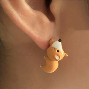 Little Dog Bite Earrings