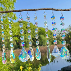 Crystal Prism Sun Catcher Pendant for Wind Spinners