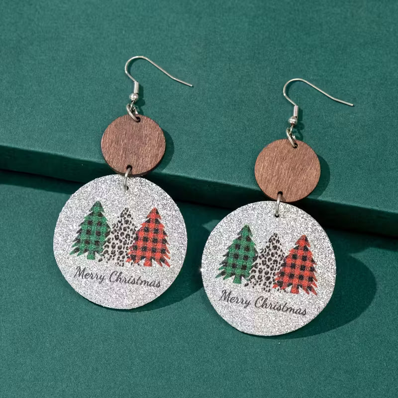 Christmas Merry Tree Earrings