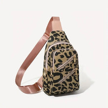 Load image into Gallery viewer, Wildly Chic Leopard Print Chest Bag
