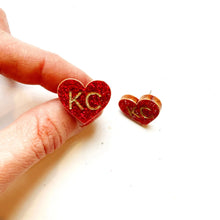 Load image into Gallery viewer, KC Re/Gold Post Earrings
