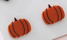 Load image into Gallery viewer, Halloween Bat, Pumpkin, &amp; Ghost Earrings
