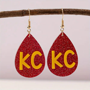 Teardrop KC Earrings