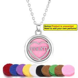 Mom Essential Oil Necklace PLUS 5 Different Color Pads.