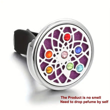 Load image into Gallery viewer, 7 Different Locket Car Diffuser Essential Oil Car Vent Clip Air Freshener Purifier
