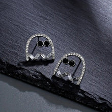Load image into Gallery viewer, Halloween Creative Ghost Rhinestone Post Earrings
