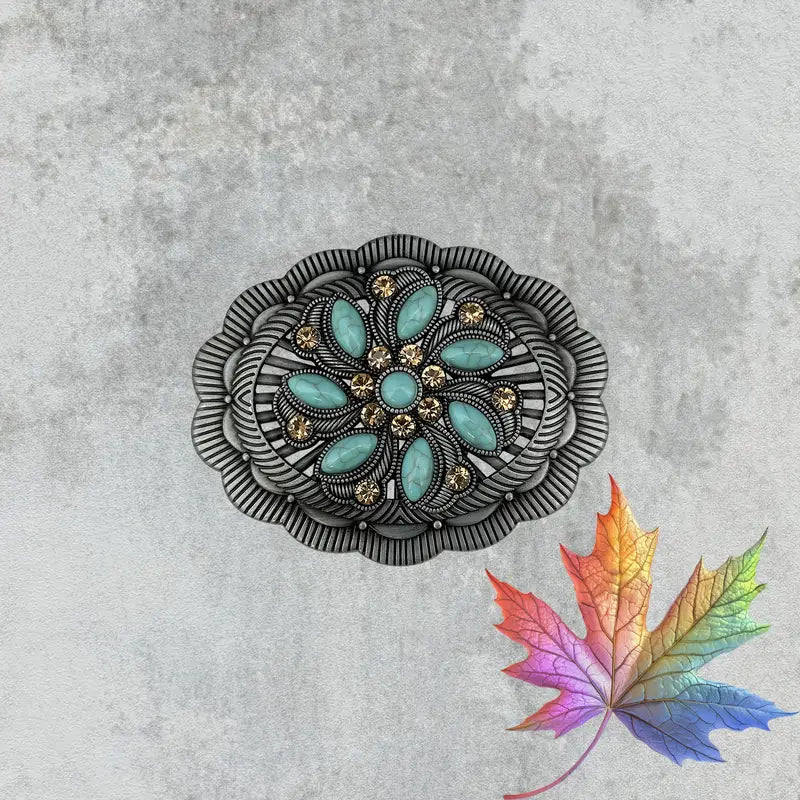 Snowflake Belt Buckle