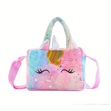 Load image into Gallery viewer, Unicorn Corduroy Shoulder Bag/Crossbody Bag
