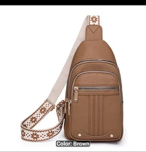 Load image into Gallery viewer, Brown Trendy Sling Purse
