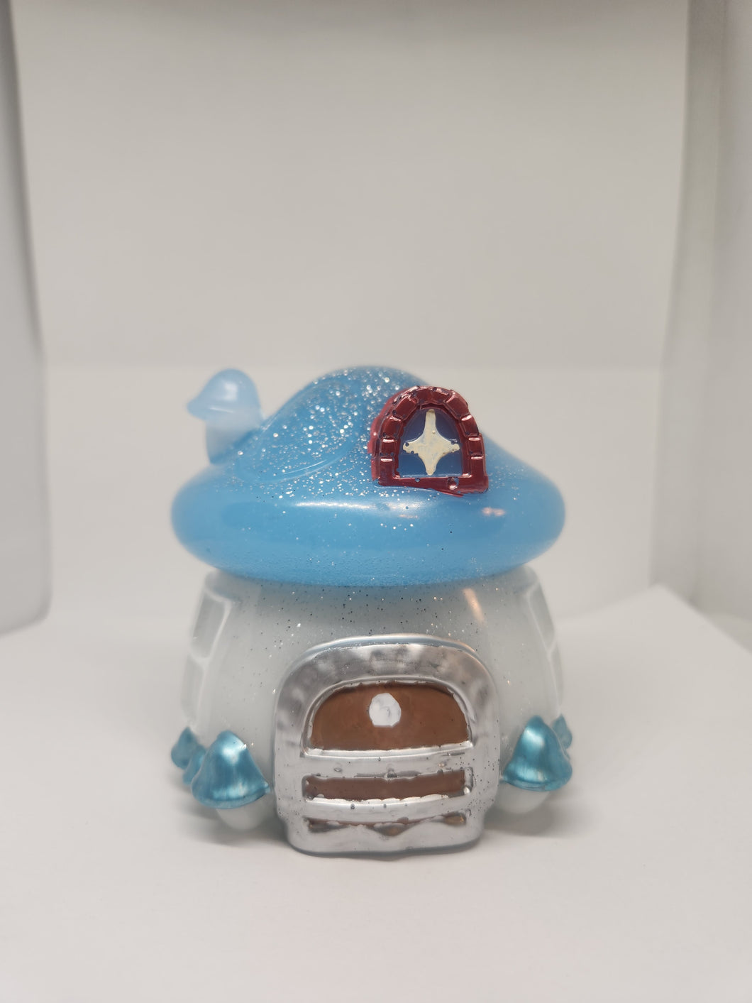 Light Blue Fairy House