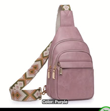 Load image into Gallery viewer, Purple Sling Purse

