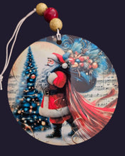 Load image into Gallery viewer, Vintage Santa with Bag Christmas Ornament
