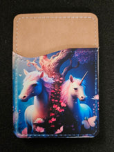 Load image into Gallery viewer, Variety of Poly Leather Phone Wallets/Card Caddy Wallet
