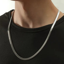Load image into Gallery viewer, Vintage Blade Shaped Stainless Steel Necklace
