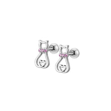 Load image into Gallery viewer, Hypoallergenic Screw Back Stud Earrings For Girls Women Studs
