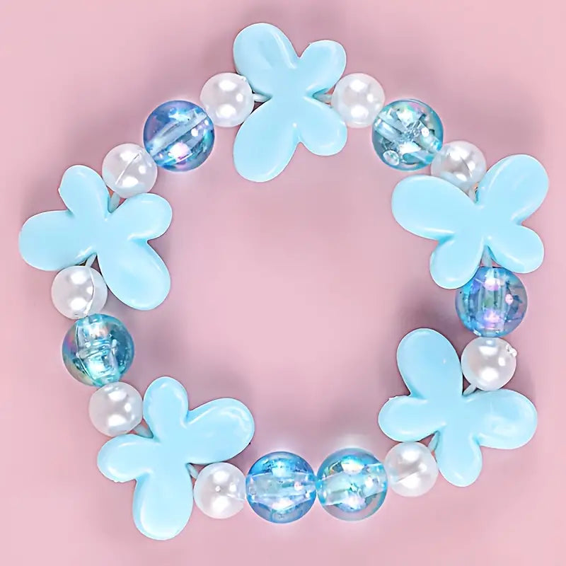 Adorable Butterfly Beads Kids Bracelet